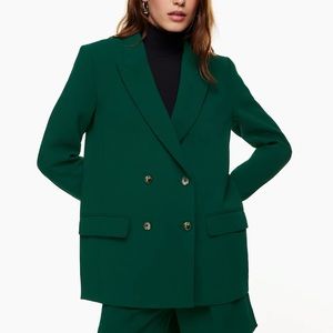 Aritzia Aventurine Green Destiny Blazer size 4